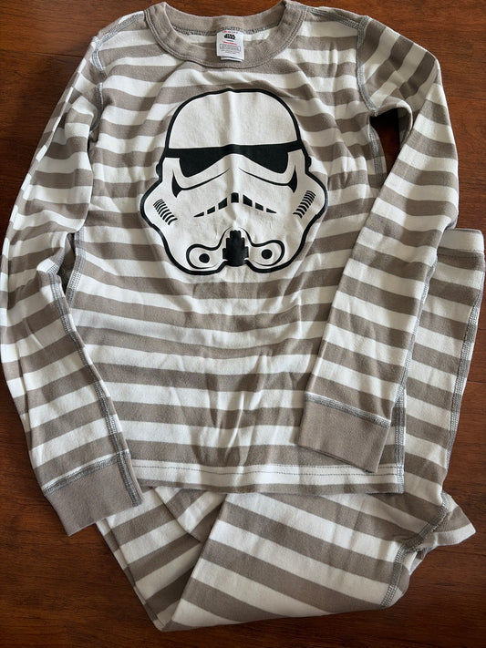 Hanna Andersson Star War Stormtrooper Sz 8 pjs - size Youth - 8 (M)
