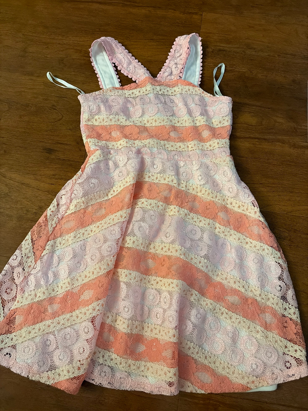 Epic Threads sleeveless Coral/pink dress - size Youth - 6 (S)
