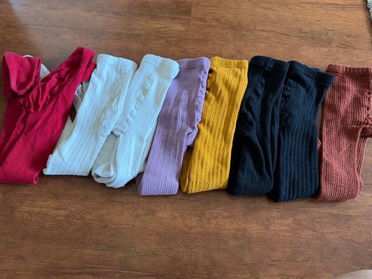 Girls sweater tights fit Like 6/7 - size Youth - 6 (S)