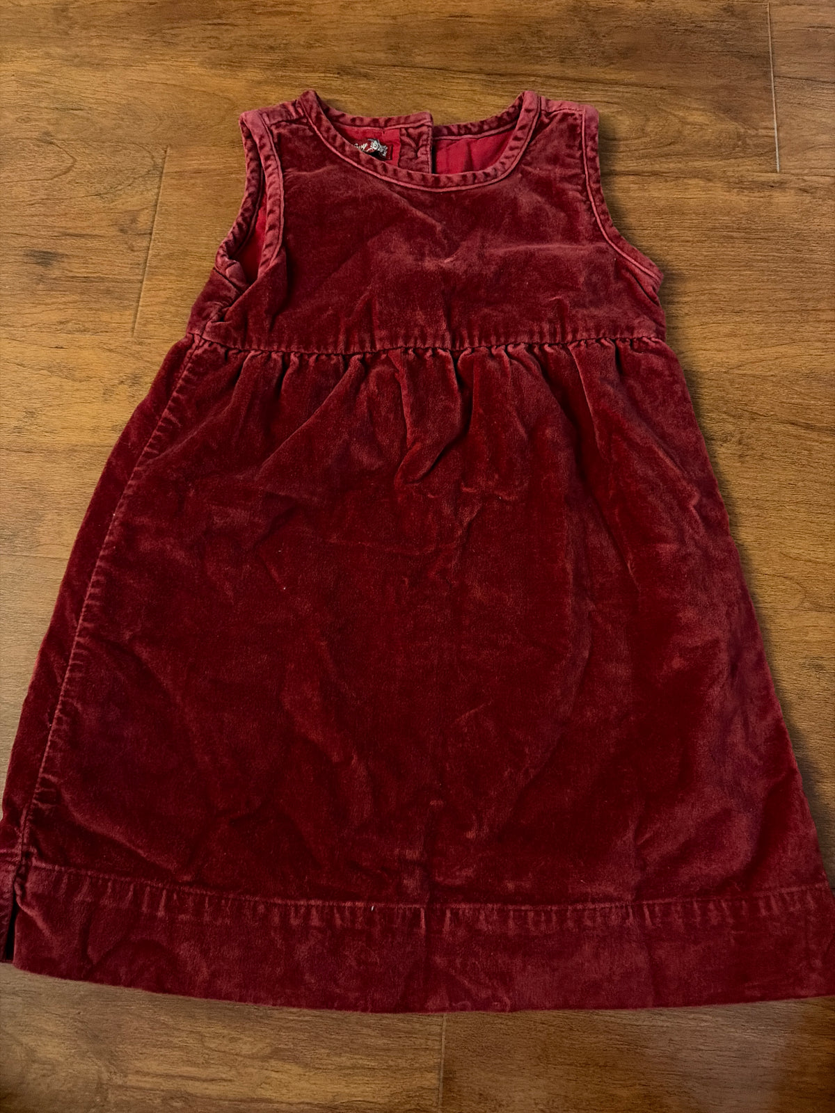 Old Navy red velvet Jumper - size Toddler - 4T