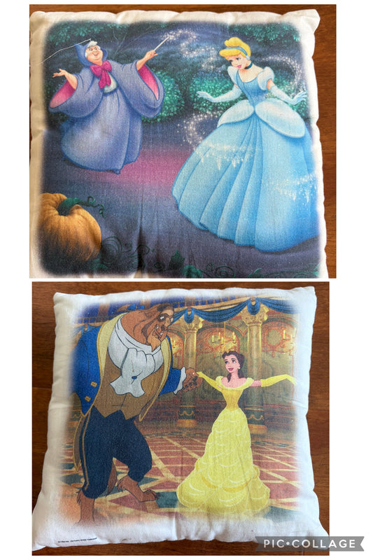 Disney Princess pillow 9 Cinderella/Belle