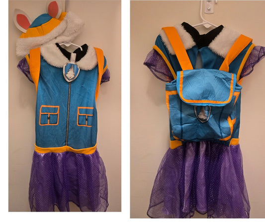 Paw Patrol Everest With Hat and Backpack - size Youth - 5 (XS)