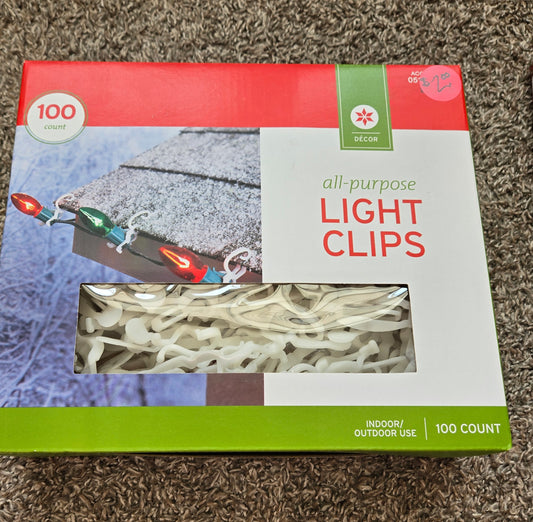 NEW 100 All-Purpose Light Clips