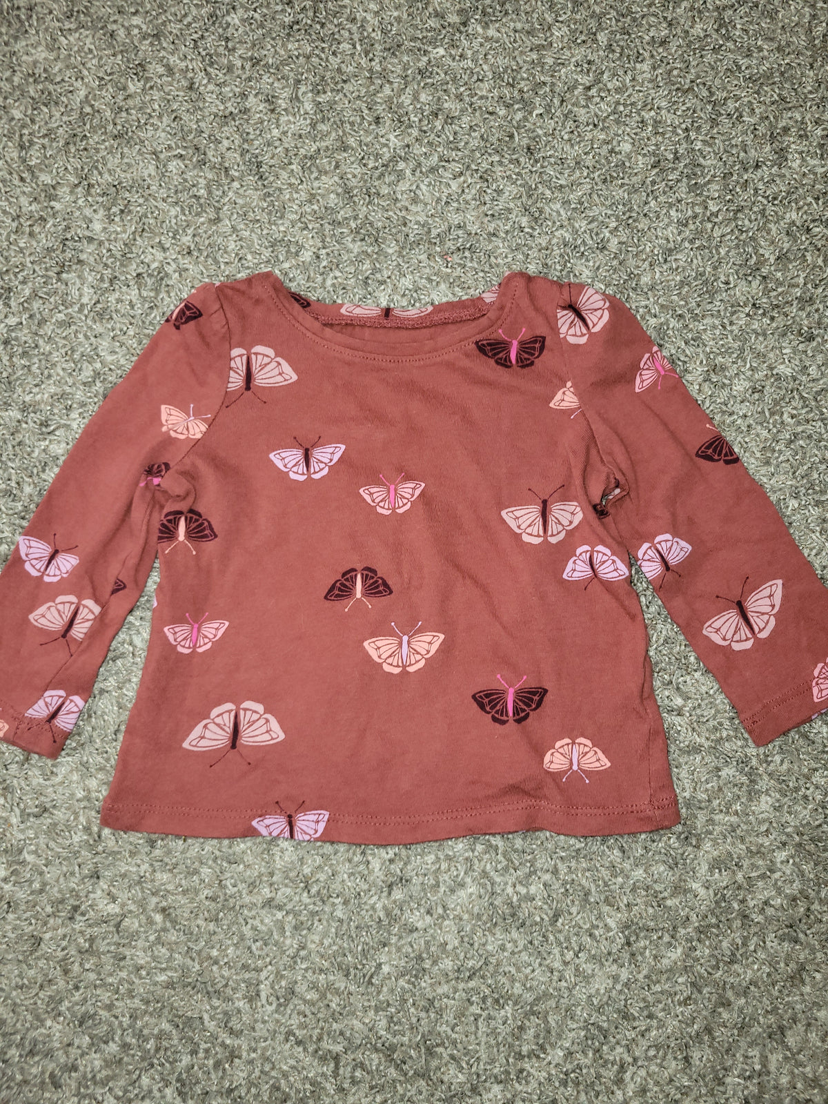 12M Butterfly L/S Jumping Beans - size Month - 9-12 / 12M