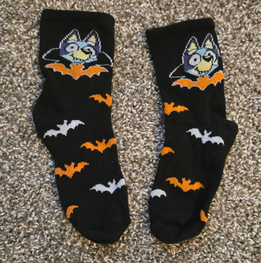 Bluey Halloween Socks - size Toddler - 4T