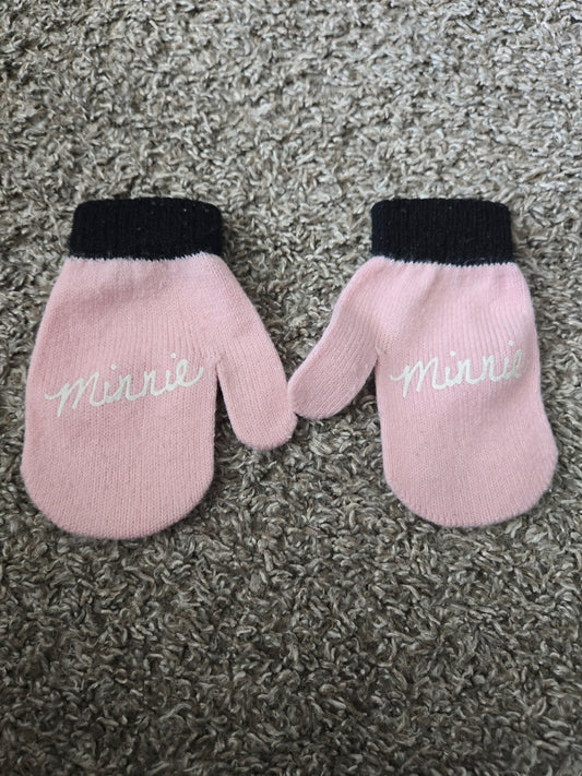Disney Minnie Mouse Pink Mittens