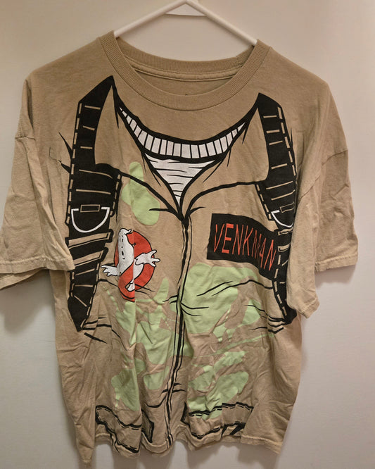 Ghostbusters Costume T-Shirt - size Teen/Men - XL (40-42)