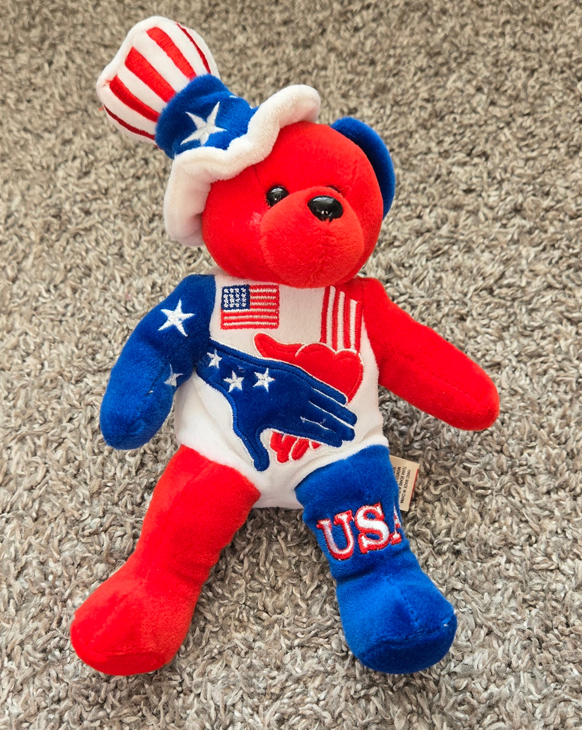 Uncle Sam Beanie Baby