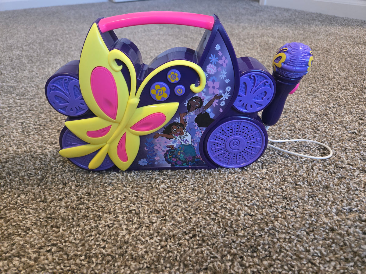 Disney Encanto 2 Song Boombox w/ working mic