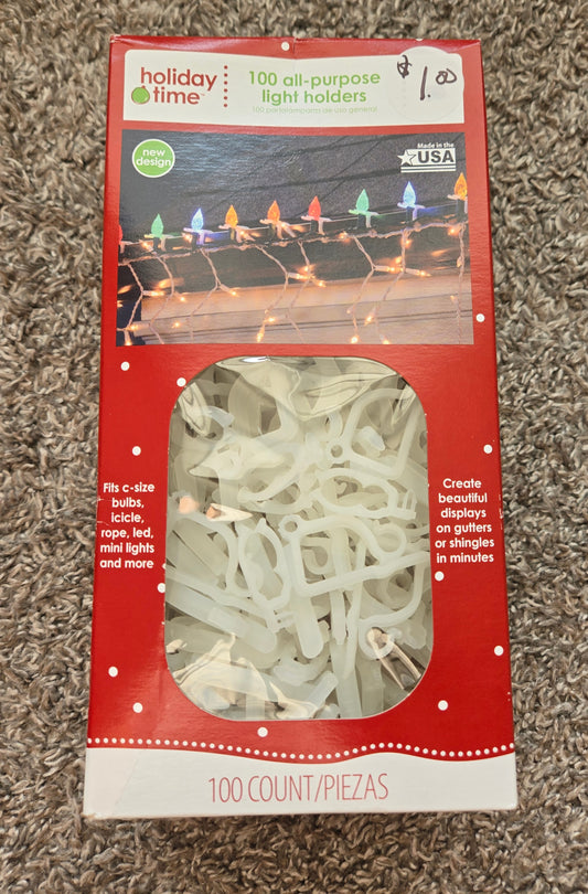 NEW 100 All-Purpose Light Holders