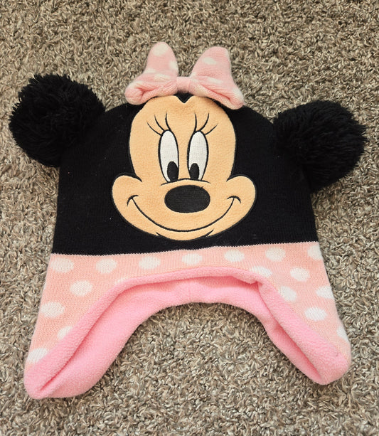 Disney Minnie Mouse Pink Winter Hat