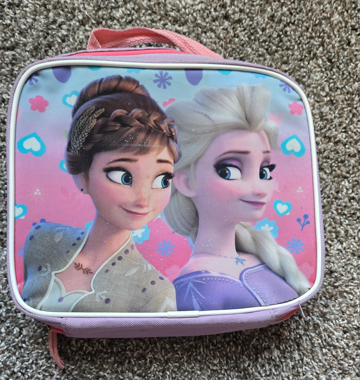 Disney Frozen Insulated Lunch Bag, Pink