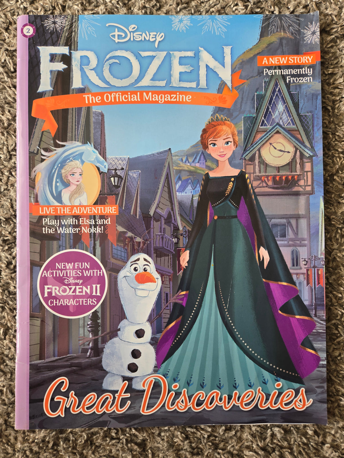 NEW Disney Frozen Official Magazine