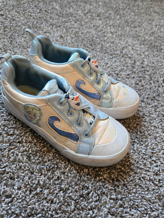 Disney Frozen Slip On Sneaker - size Shoes - Kids 12