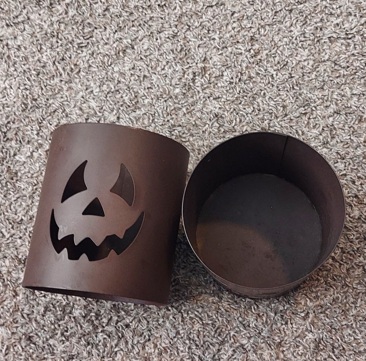 Set of 2 Candle Holders 6 inch tall, Halloween