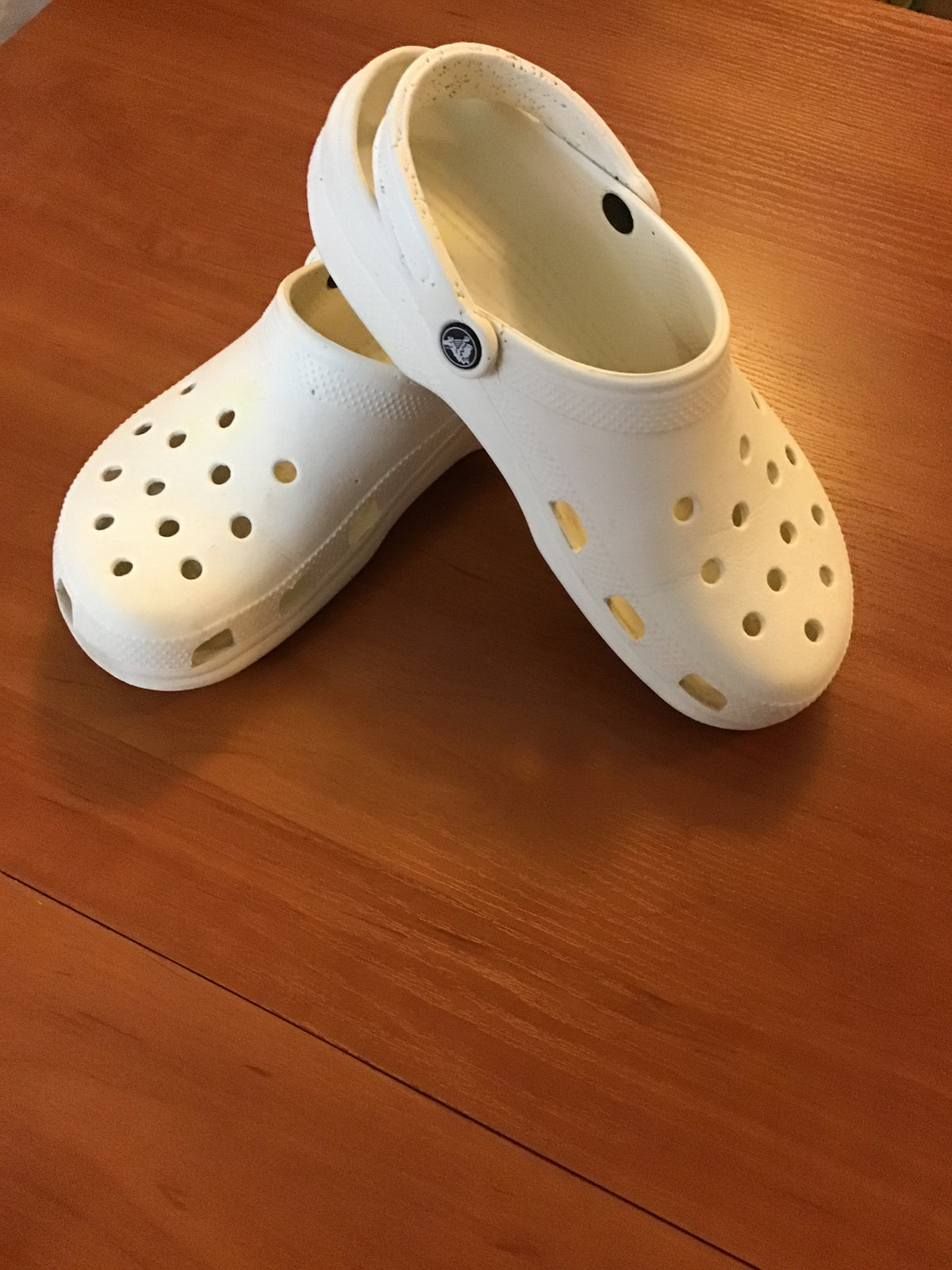 White crocs size 7 women Size 9 men - size Shoes - Adult 7
