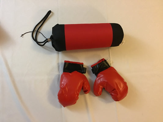 Kids boxing set red