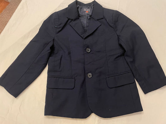 Children place navy Jacket with 2 buttons - size Youth - 5 (XS)