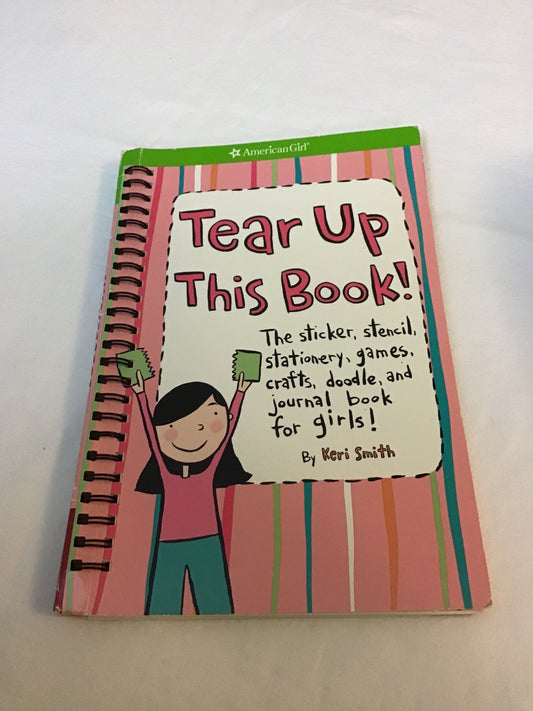 American girl Tear up This book