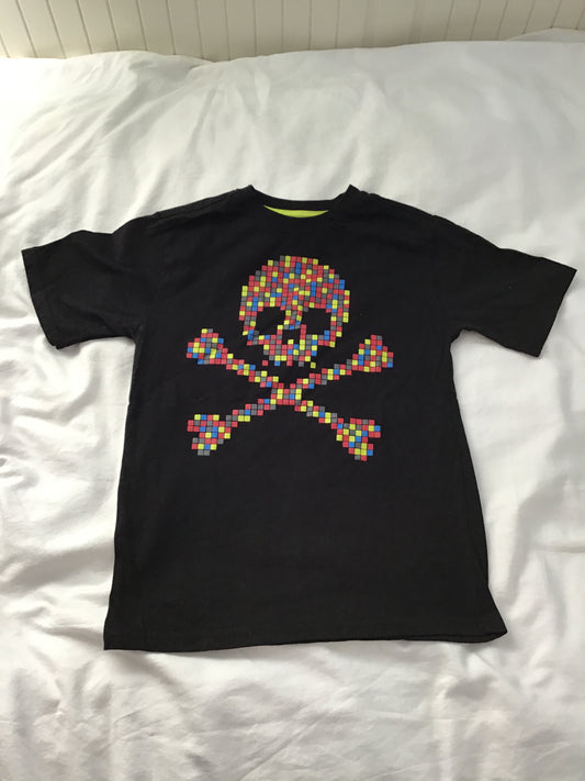 Faded glory Halloween T-shirt black