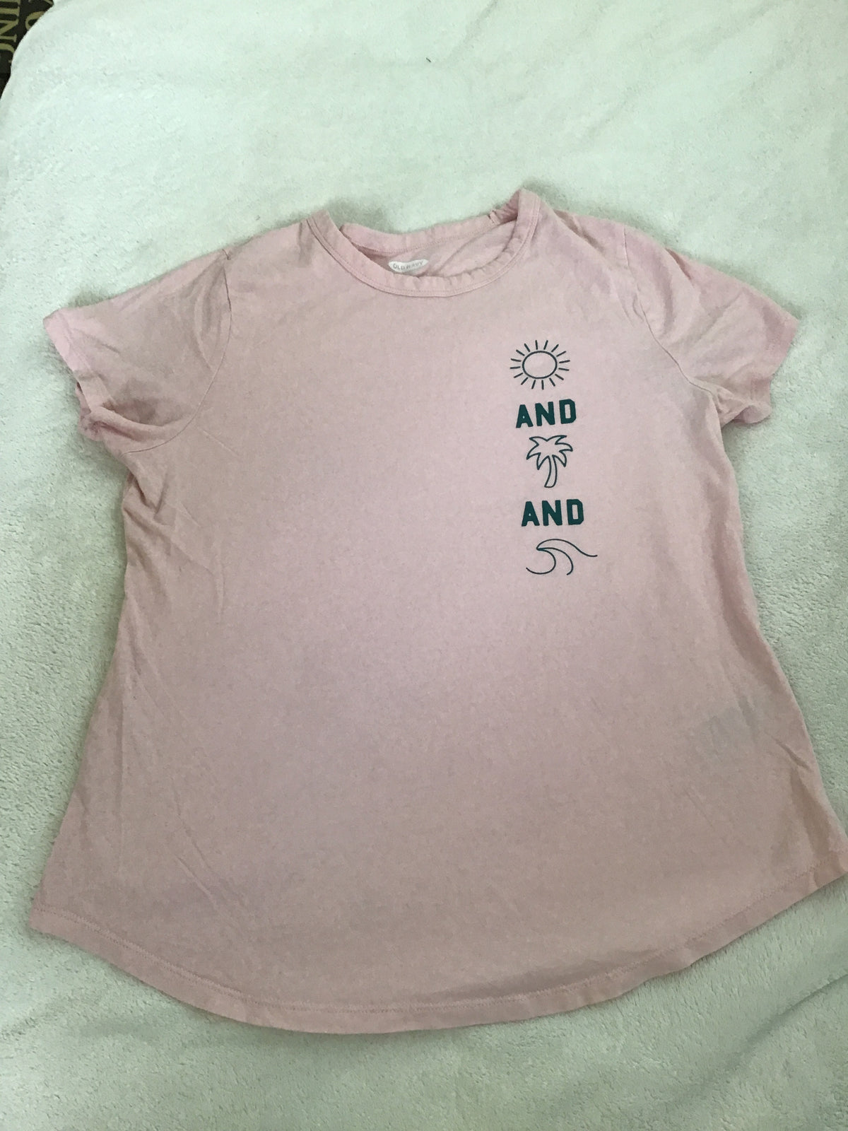 Old navy pink T-shirt And and - size Junior - S (3/5)