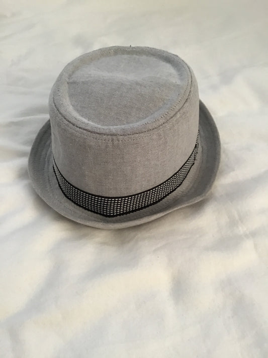 Children place gray hat Fedora Style - size Youth - 4 (XS)