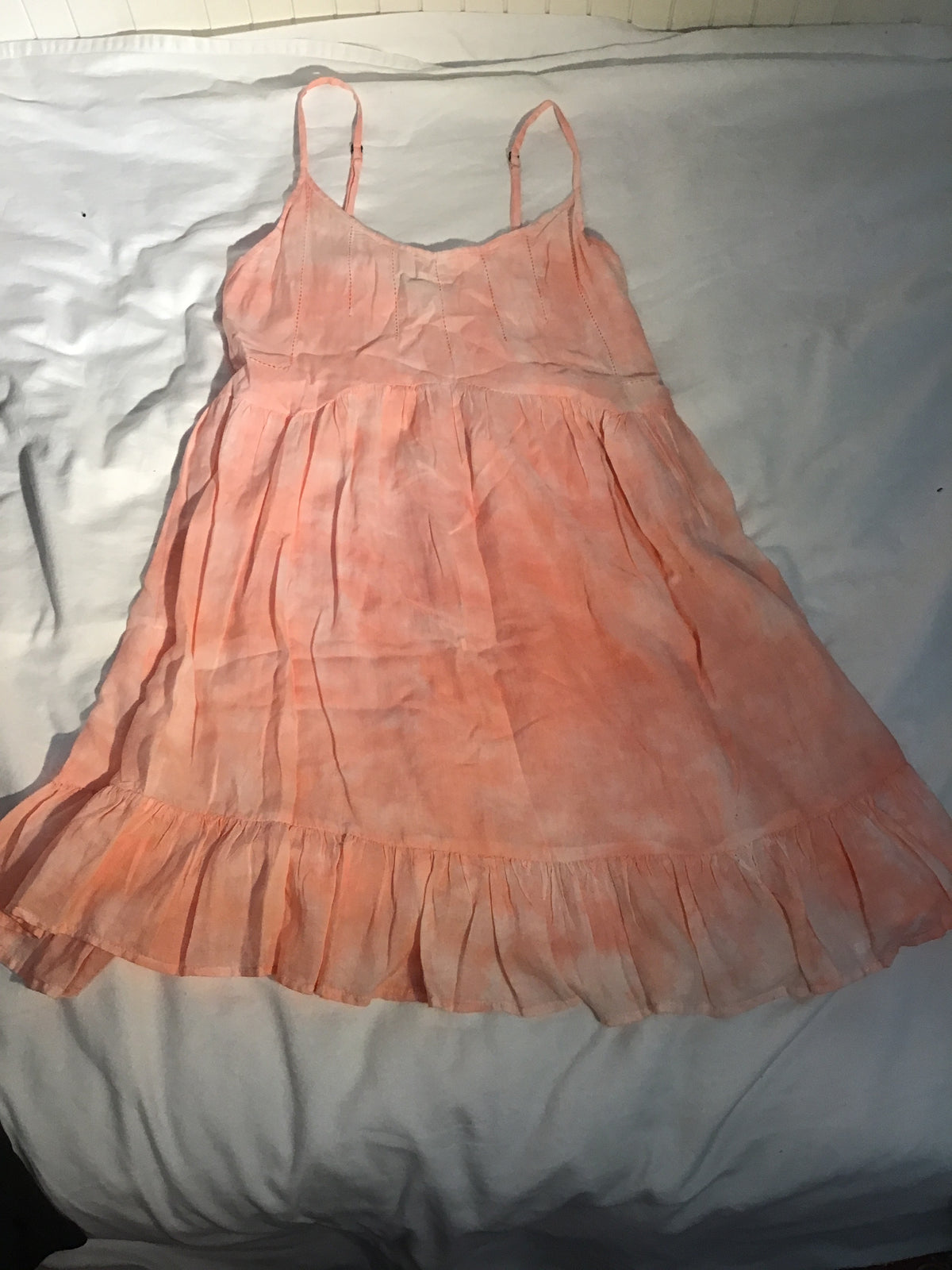 Billabong orange dress 100%cotton - size Junior - XS (0/1)