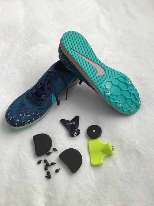 Nike racing distance Spikes new blue unisex - size Shoes - Kids 7