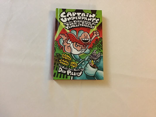 Captain Underpants book 9 by Dav Pilkey