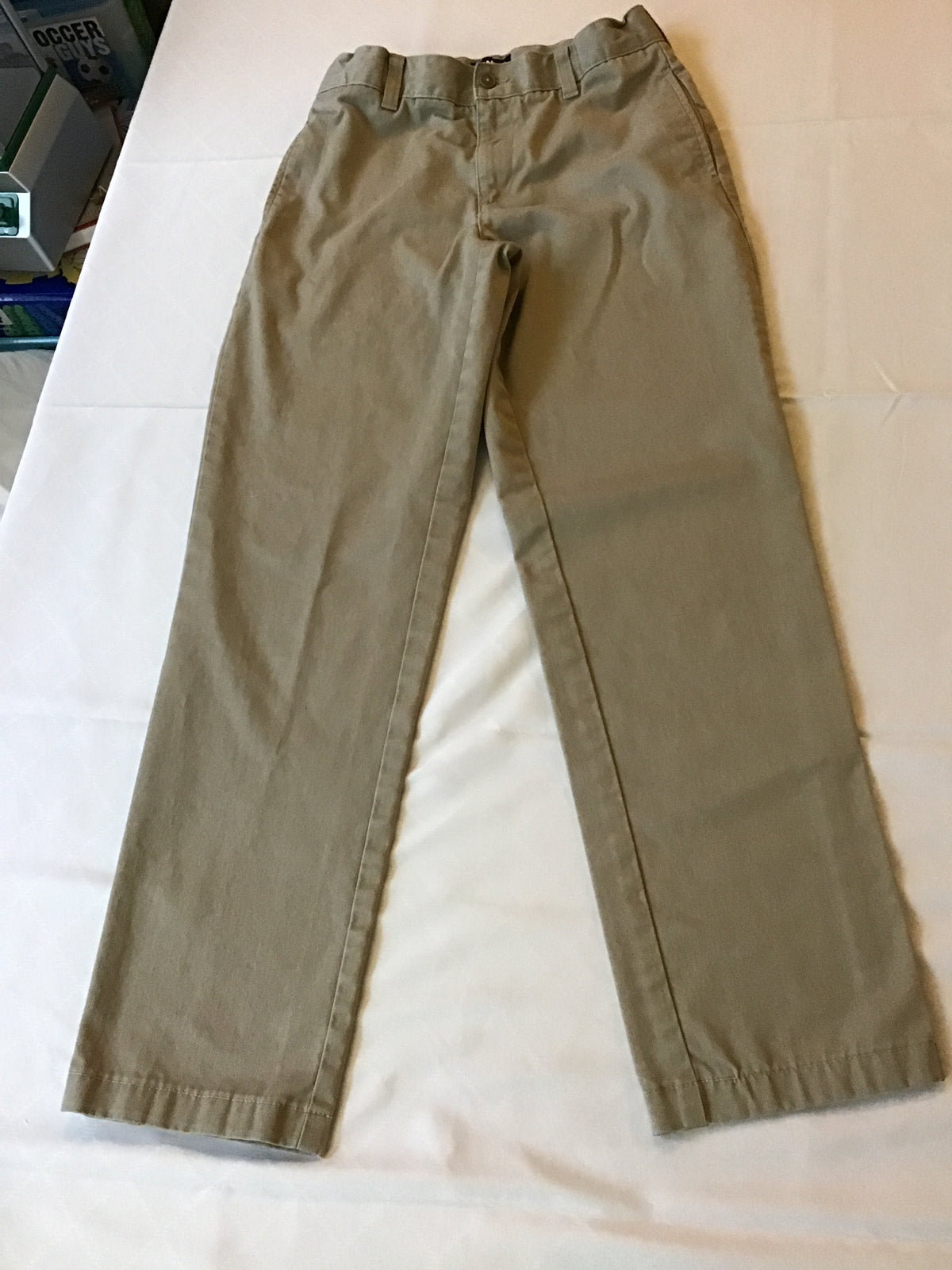Lands end khaki pants Good condition - size Youth - 14 (XL)