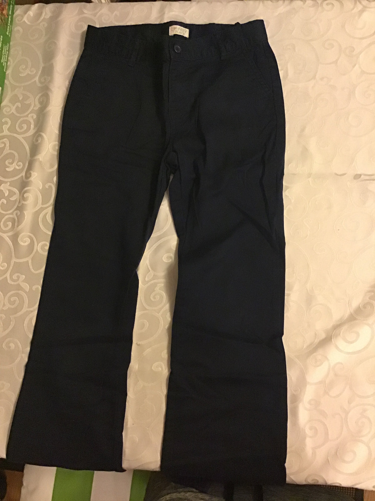 Children place navy Uniform pants - size Youth - 12 (L)