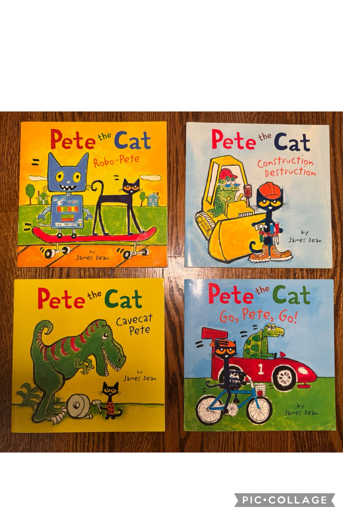 4 paperbacks ages 4-8 Pete the Cat