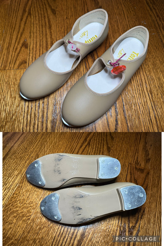 Tempo tap shoes Tan - size Shoes - Kids 12