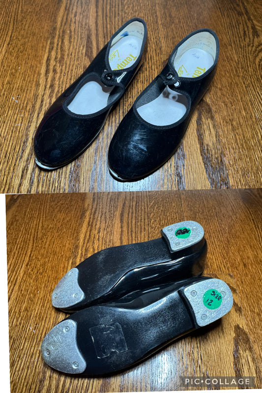 Tempo tap shoes Black - size Shoes - Kids 12