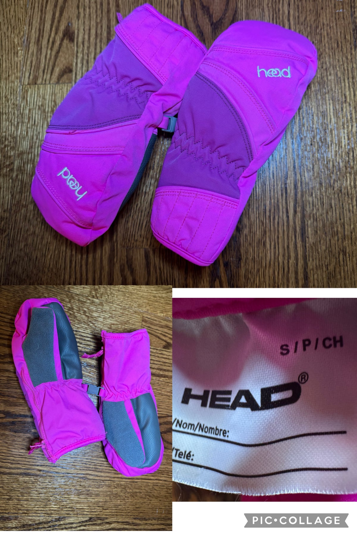 Head pink mittens (1 of 2)