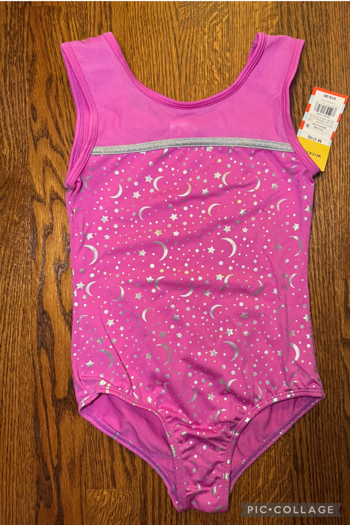 NWT C&J gymnastics leotard - size Youth - 7 (S)