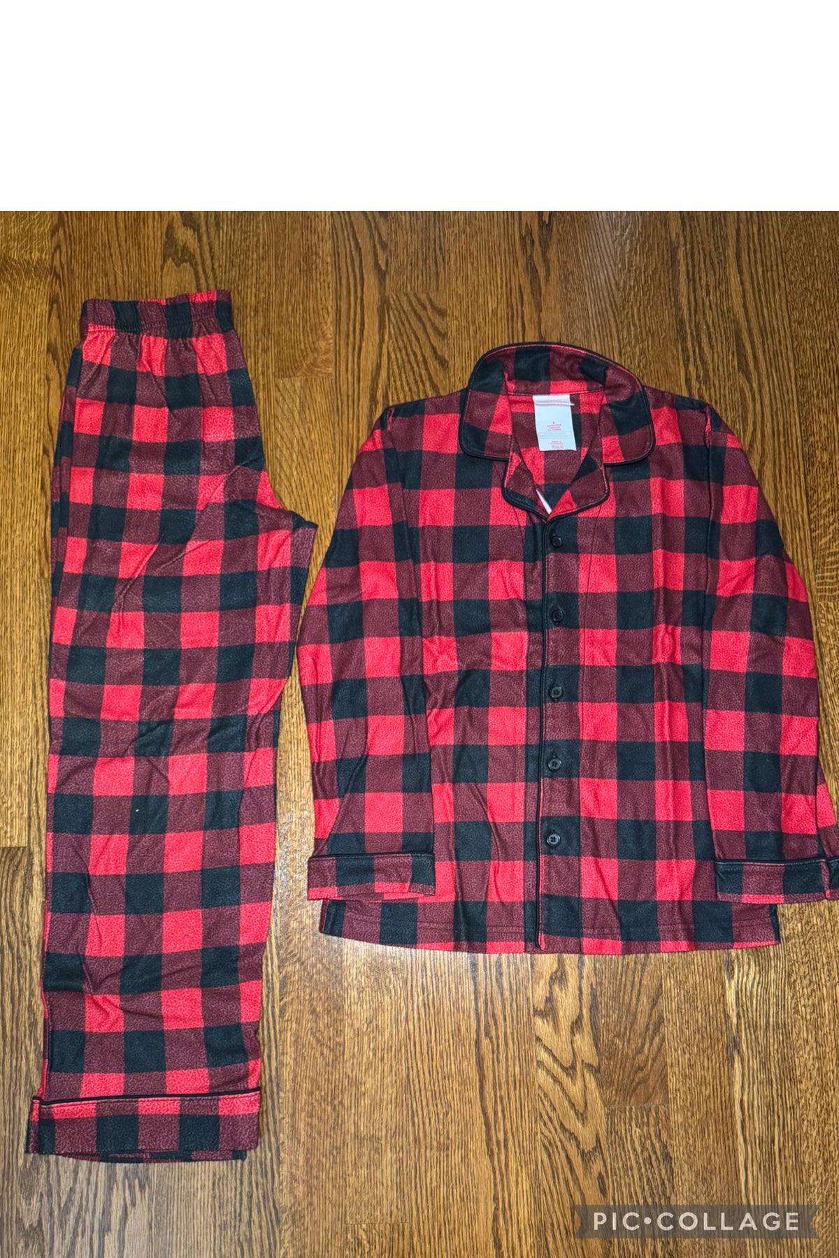 Target winter wonderland Flannel pj - size Youth - 6 (S)