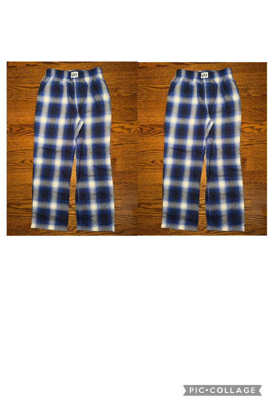 Boys gap flannel pajama pants - size Youth - 6 (S)