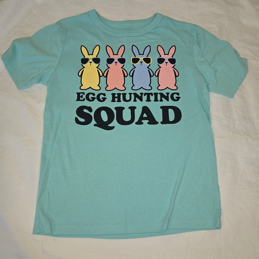 Egg Hunting Squad tee, Med 7/8, Childrens Place - size Youth - 7 (S)