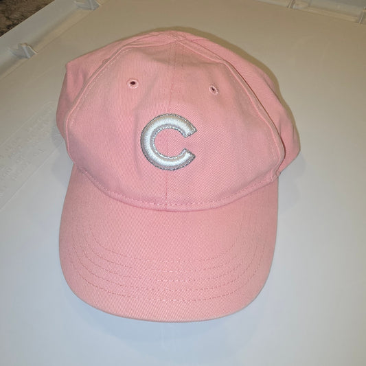 Infant pink Chicago Cubs baseball hat