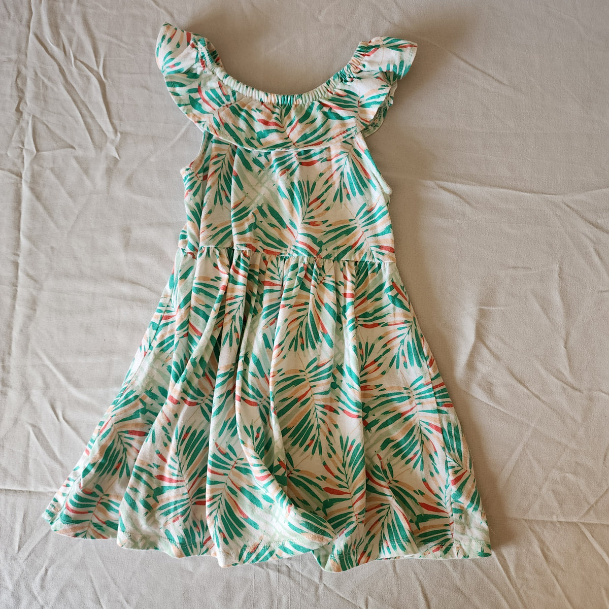 Palm leaf dress, Old navy, 4T, PLAY/WW - size Youth - 4 (XS)