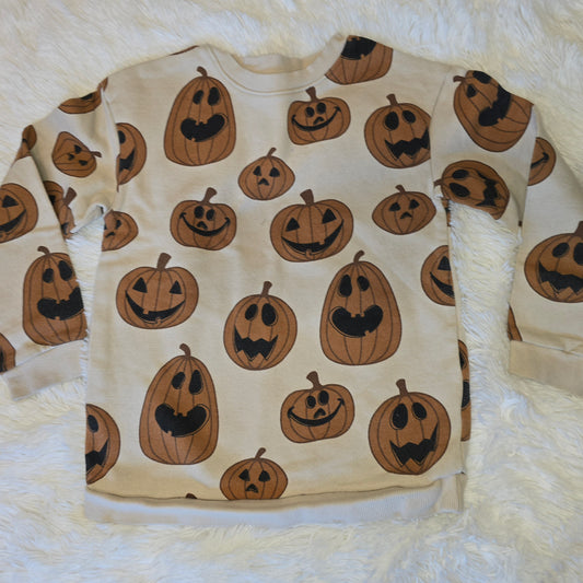 H&M Pumpkin Sweatshirt PLAY for WW, sz 6-8
