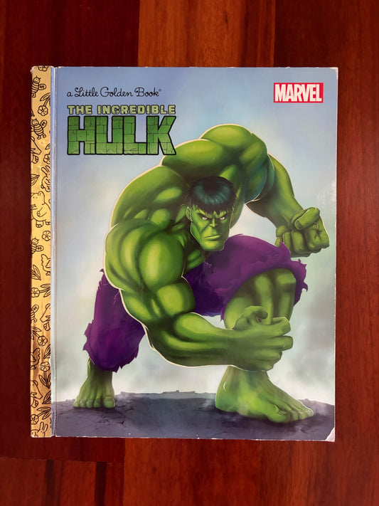 The Incredible Hulk golden book