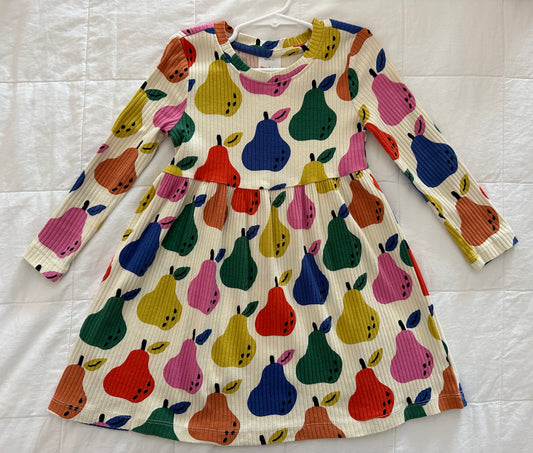 Hanna Andersson Pear Dress - VGUC - size Toddler - 4T