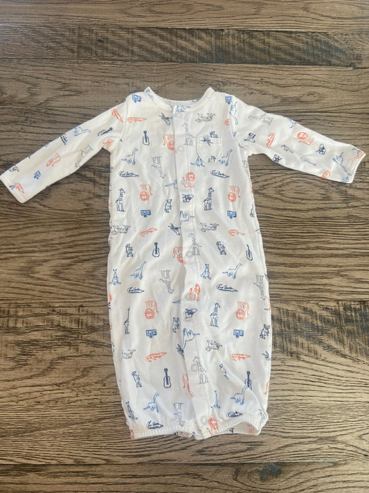 Convertible sleeper / sleep dress - NWOT - size Month - 3-6 / 6M