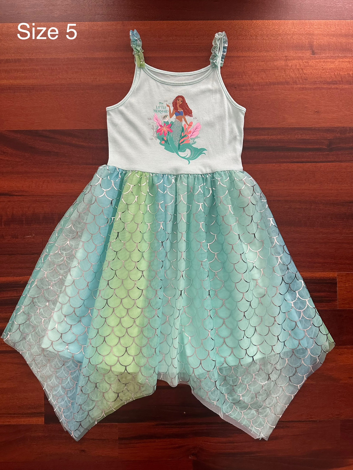 Little Mermaid dress in PERFECT condition ! - size Youth - 5 (XS)