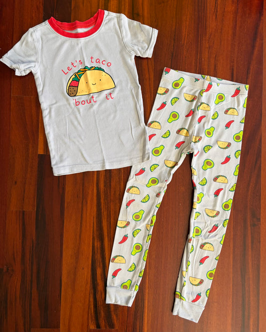 Let's TACO bout it PJs - Old Navy size 6T* - size Toddler - 5T