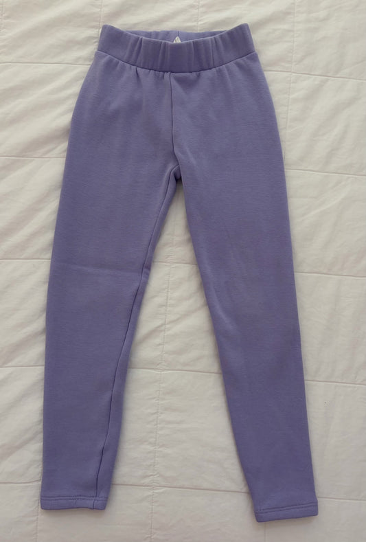 Light purple microfleece lined legging *NWOT* - size Youth - 6 (S)