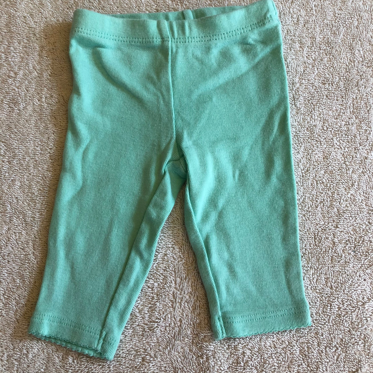 Carter's Pants EUC Sea Green - size Month - Newborn