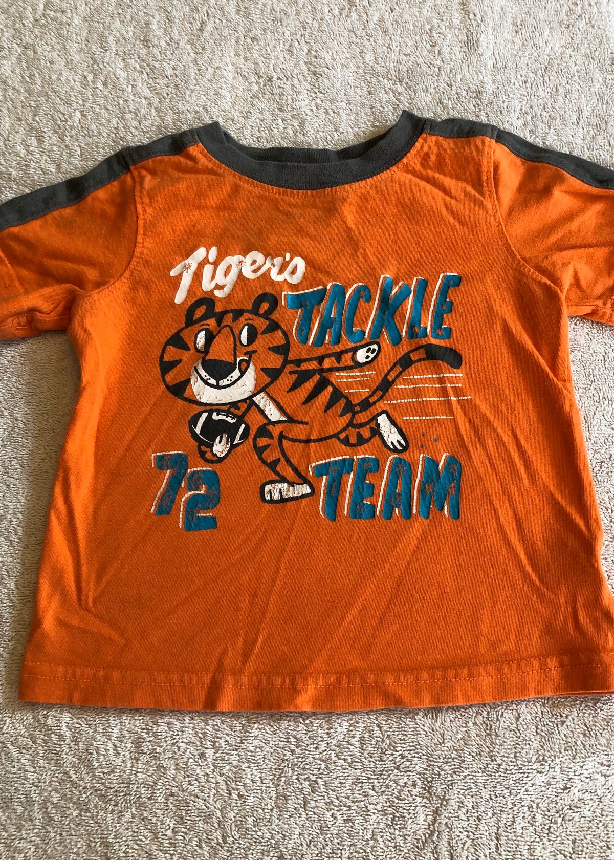 Jumping Beans S/S Shirt Orange PC - size Month - 12-18 / 18M